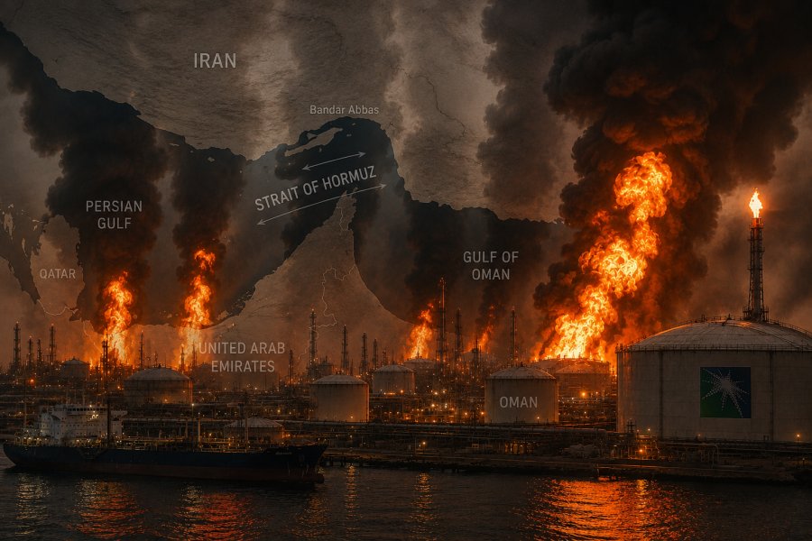 If Iran Loses Hormuz, It May Take the Gulf's Refineries Down with It!