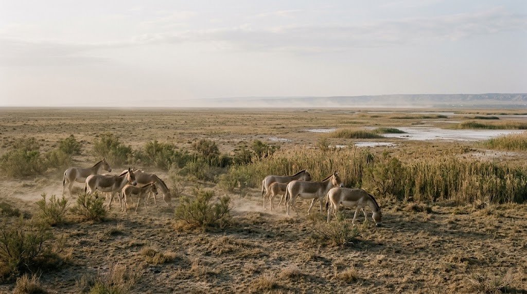 Kazakhstan releases more kulans into Ile-Balkhash as tiger return nears
