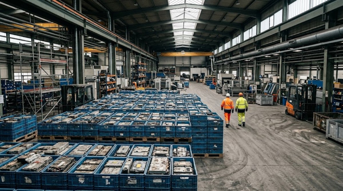German recycler bets on water to loosen China's grip on Europe's lithium