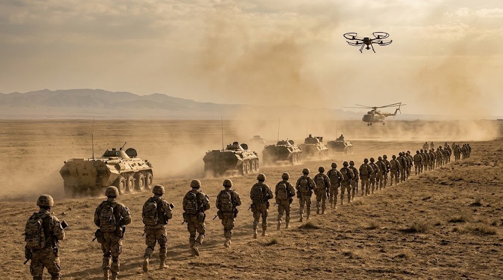 CSTO ends Rubezh-2026 drills in Kazakhstan with 1,500 troops and 115 drones