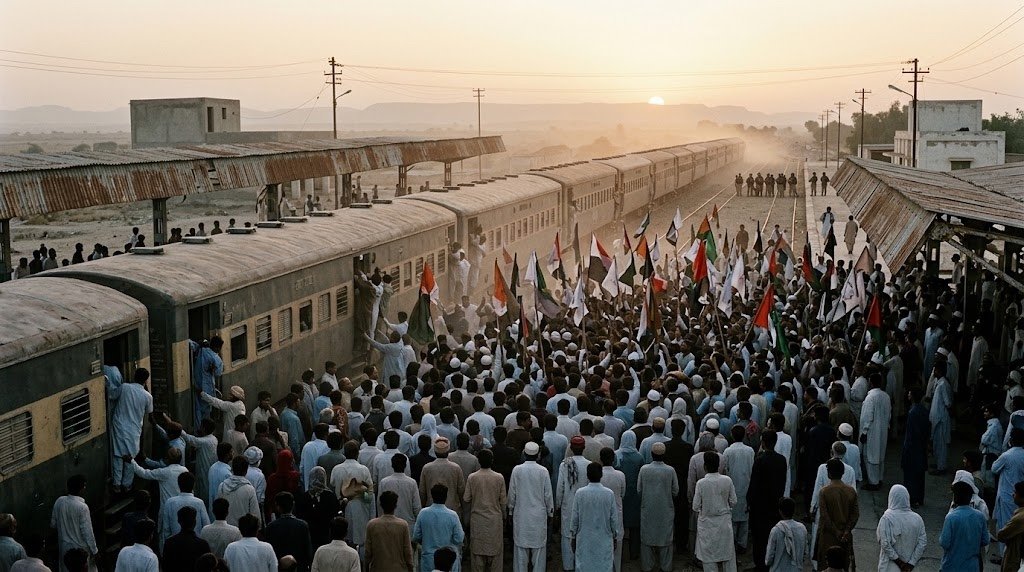 Pakistan's fuel levy fight hits the rails as JI marches on Islamabad