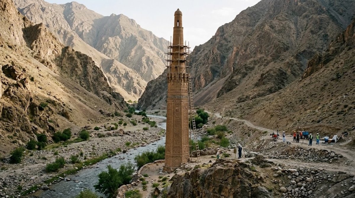 Minaret of Jam repairs test Taliban's calculated turn on cultural heritage