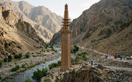 Minaret of Jam repairs test Taliban's calculated turn on cultural heritage