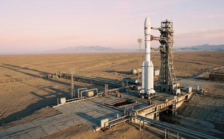 China logs six orbital launches in six days as rocket debris lights up Tashkent's sky