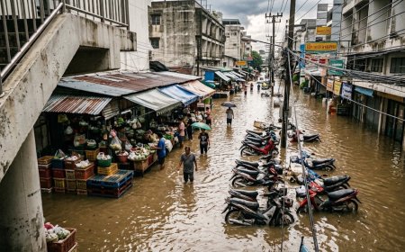 Bangkok declares citywide disaster as three days of rain swamp 50 districts