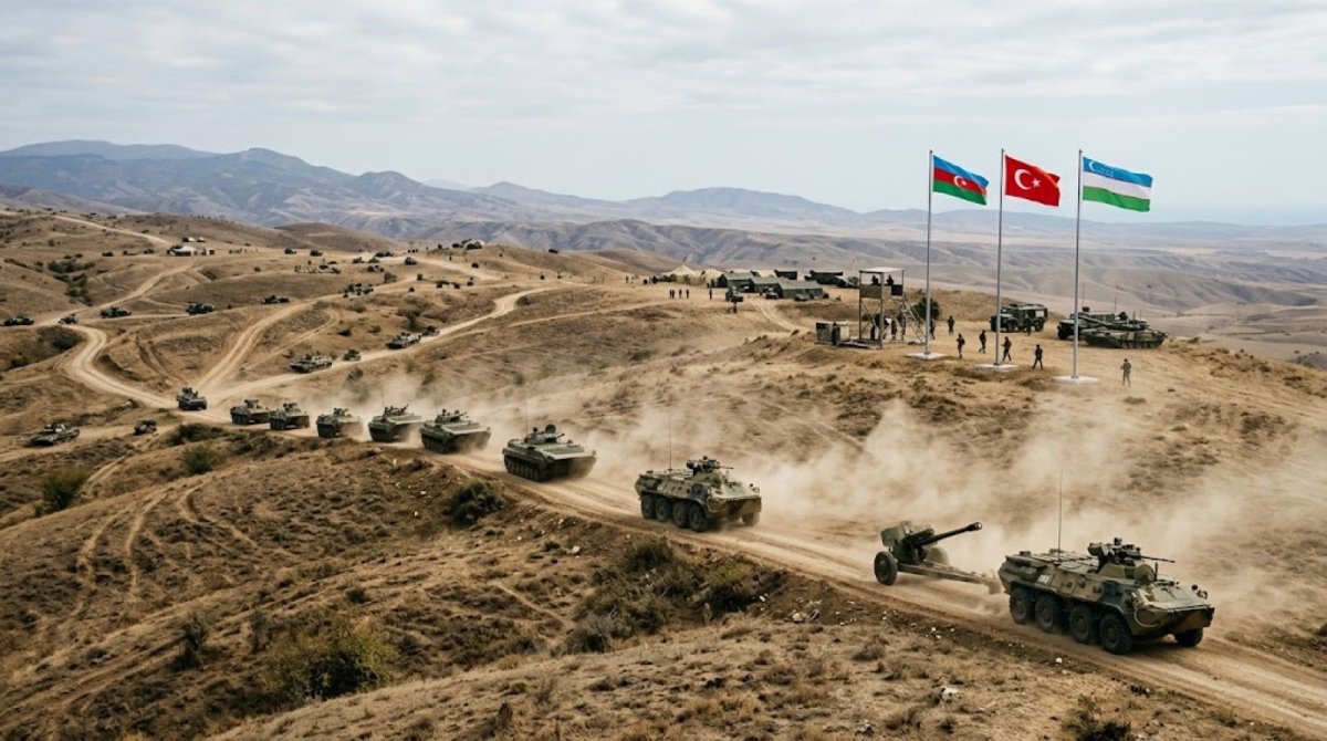 Azerbaijan, Türkiye and Uzbekistan rehearse drone and cyber warfare in Karabakh drill