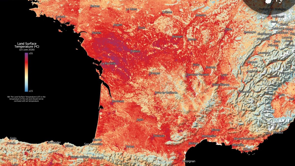 Record heat stress gripped half of Europe this summer, EU climate monitor finds