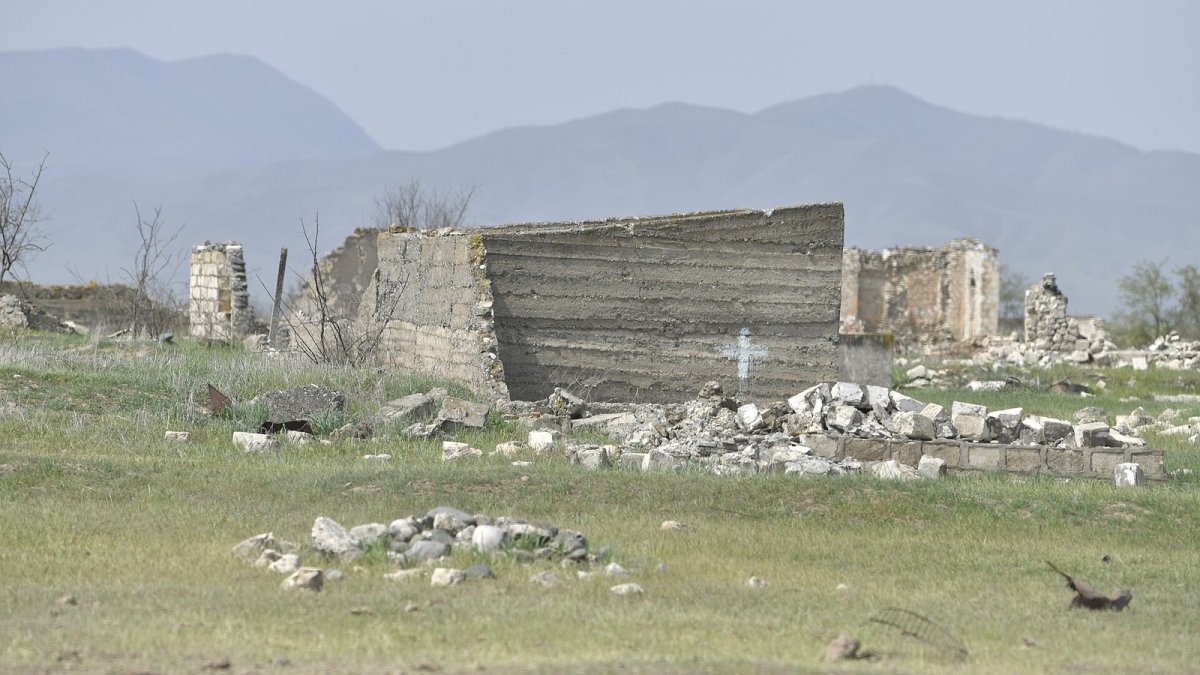 EU Council working party tours Aghdam as Baku showcases demining and rebuilding